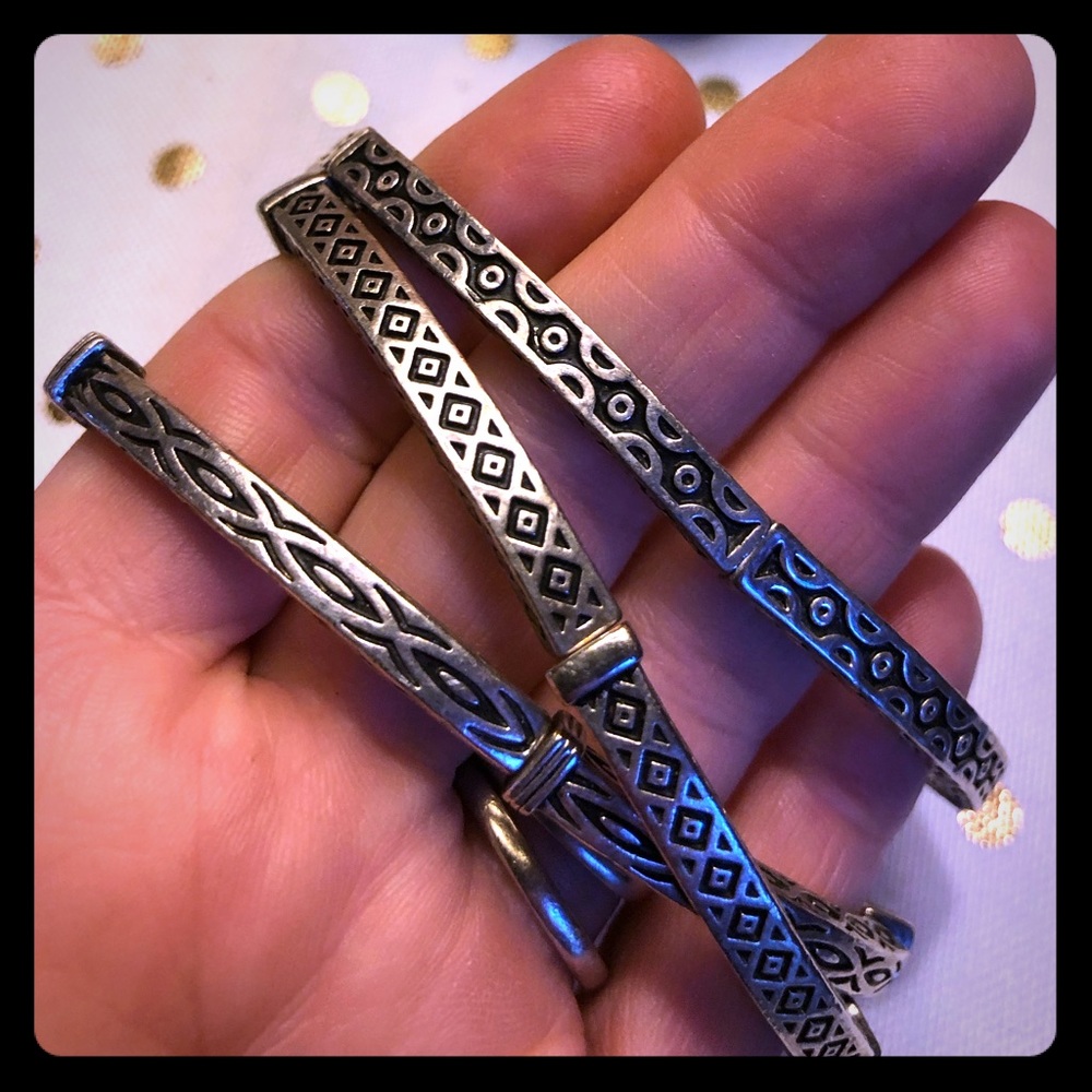 Premier designs RETIRED Deco bangle bracelets